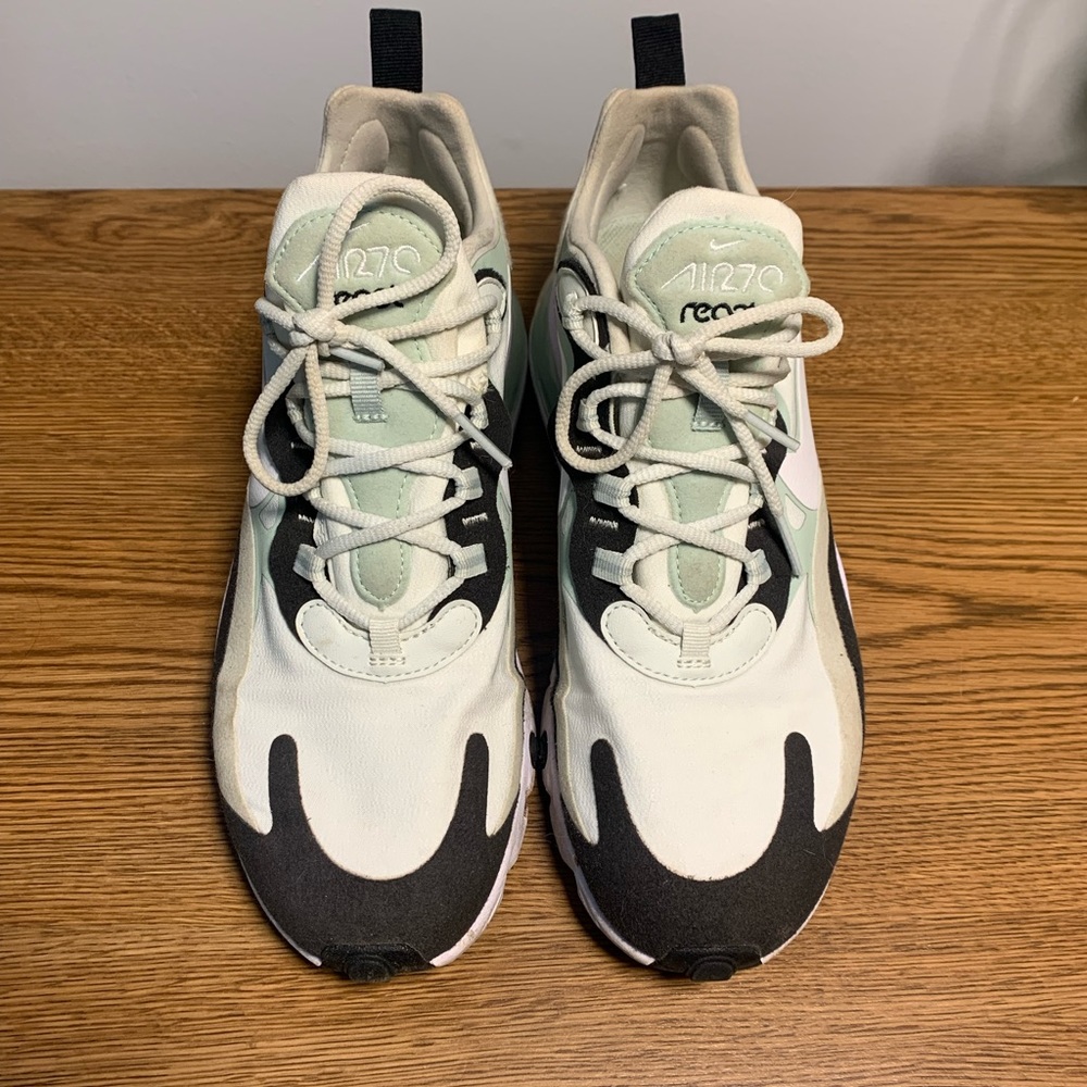 Mint Green Nike Air React 270 Sneakers